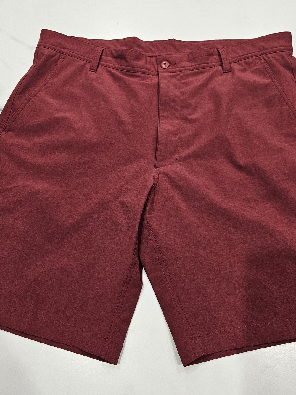 FootJoy Golf Shorts Men's Burgundy Red